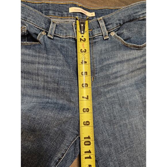 Levi’s Women's Mid Rise Classic Straight Leg Denim Jeans Stretch Size 8S (29×28) - Picture 9 of 9